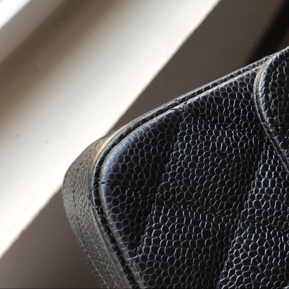 Chanel Black Caviar Square Mini - Picture 7 of 16